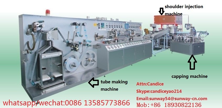 Automatic Lami Tube Machine Line