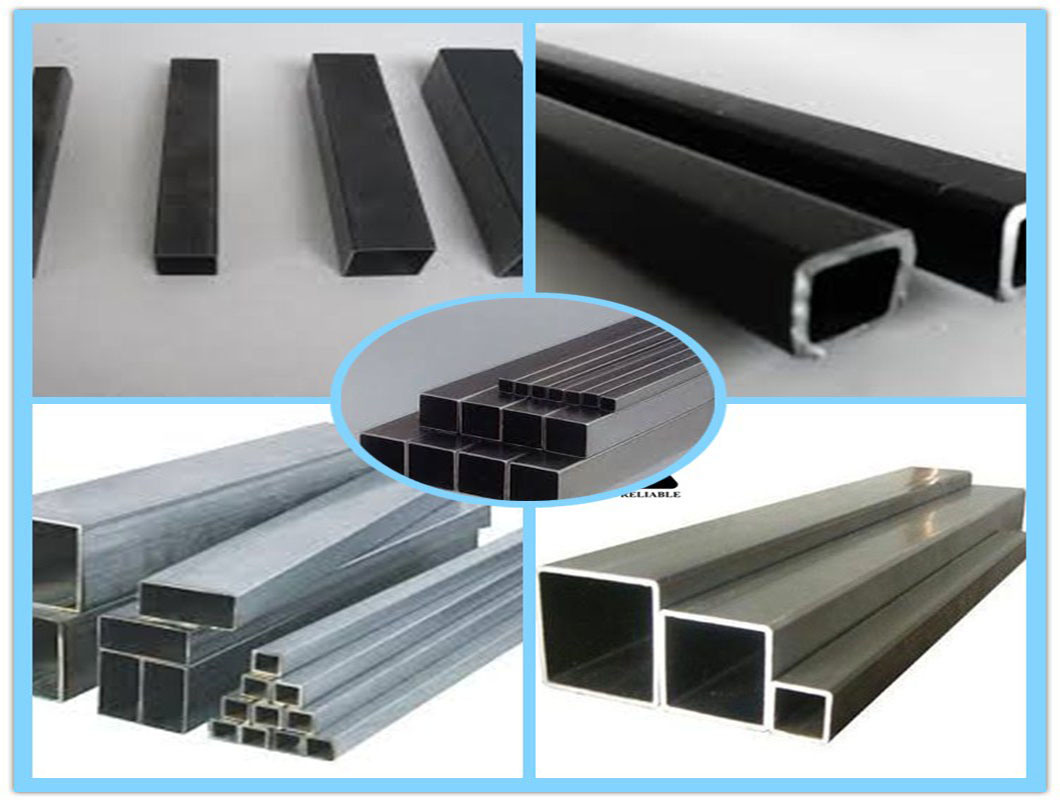 China Manufacturer Best Price Black Hollow Section Carbon Steel Q235 Square Tube