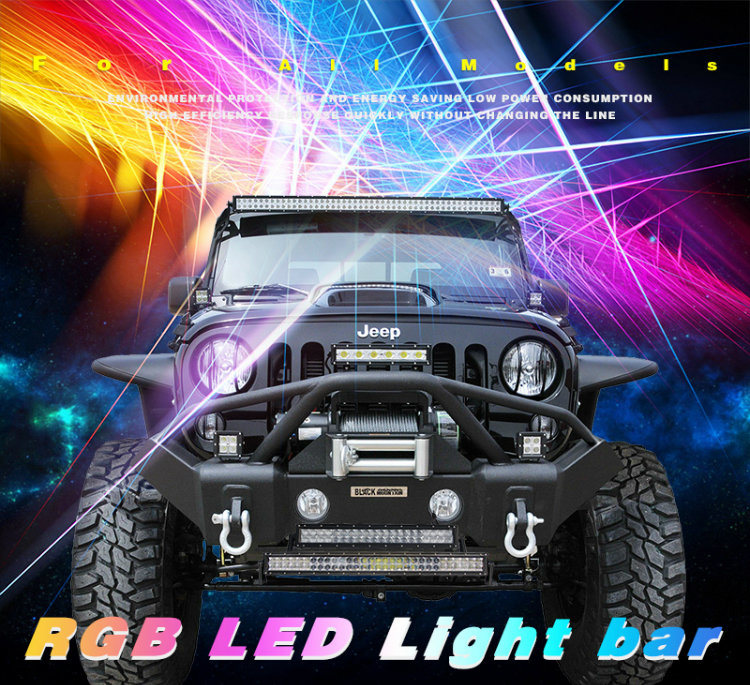 High Power Dual Row 22 Inch 32 Inch Offroad Driving Light Car 12V LED Spot Light Bar