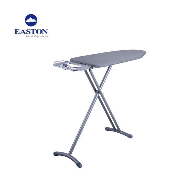 Hotel Room Heat Resistant Ironing Board with Height Adjustment 83cm