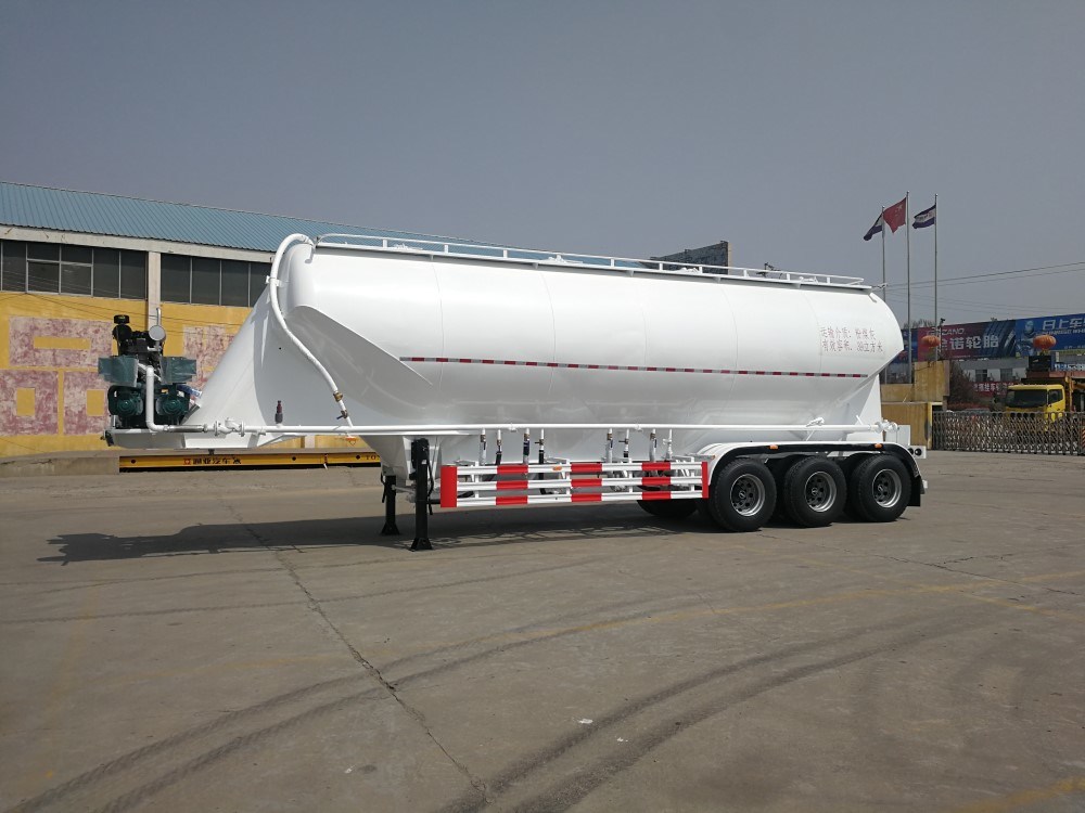 33 Cbm Vertical Powder Material Tanker Semi Trailer 3 Axles