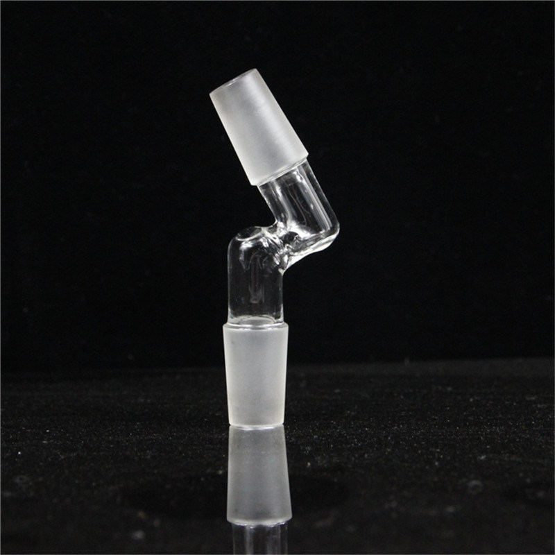 Smoking Accessories Water Pipe M/M 30 Degree Glass Adapter