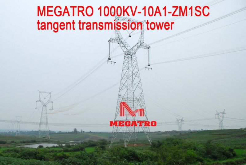 Megatro 1000kv-10A1-Zm1 Sc Tangent Transmission Tower