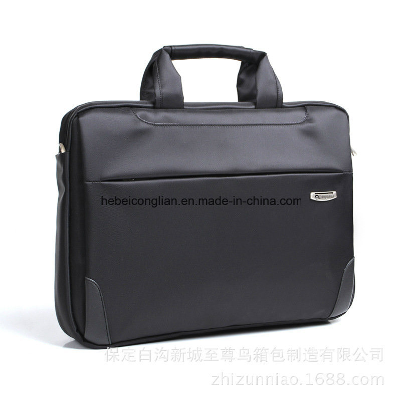 Anti Black Nylon Anti Water Portable Computer Bag for Laptop