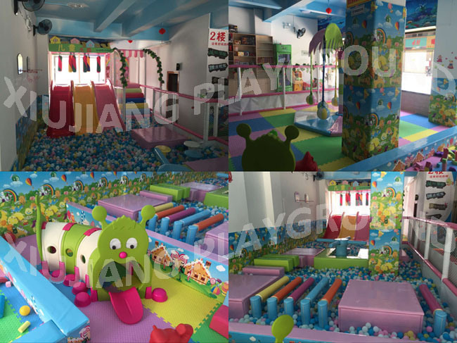 Residential Mashroom Plastic Kids Playhouse
