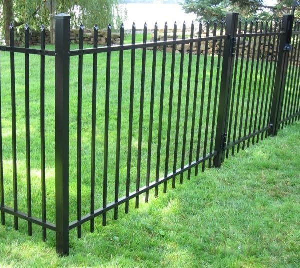 Custom Powder Coated Free Maintenance Ornamental Fence for Garden and Deck