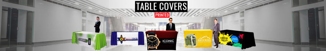 Trade Show Event Display Table Cover Fitted Spandex Cloth