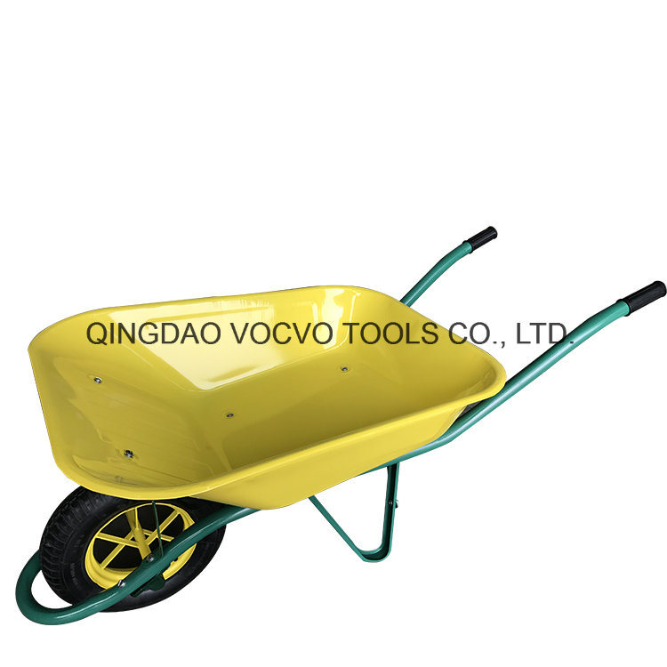 Used Wheelbarrow with One Wheel for Farm