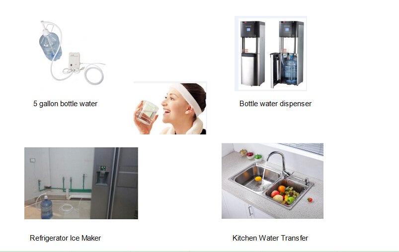 Drinking Water Pump with Dispenser for Purification Water Bottle (AC 230V& double pipe)