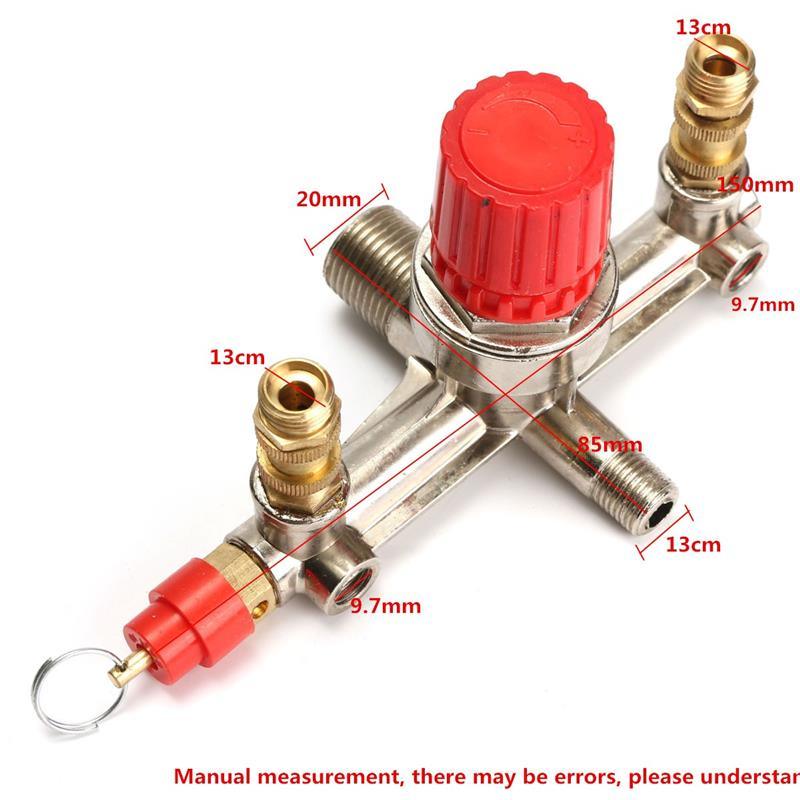 90-120psi Practical DIY Air Compressor Pressure Switch Control Valve Manifold Regulator Gauges 240V 20A