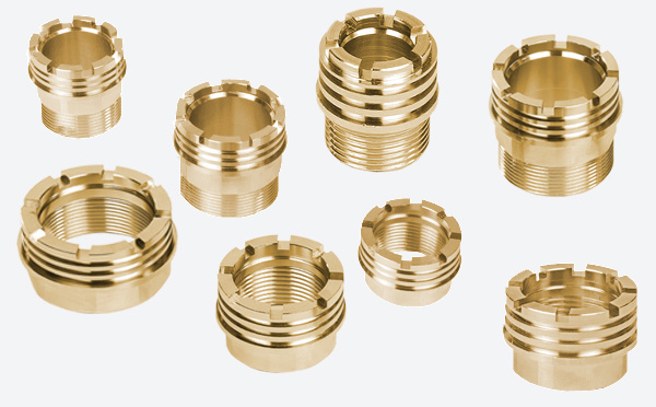 OEM External Thread Connector Brass Fittings