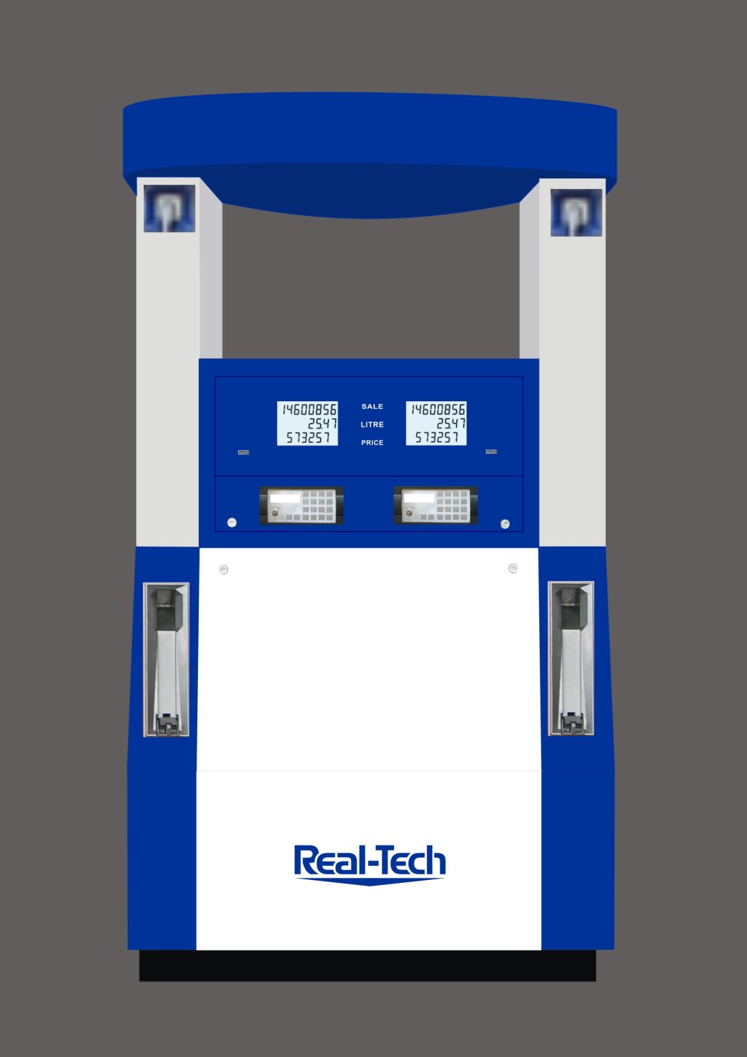 Atex and OIML Approved Fuel Dispenser for Gas Station