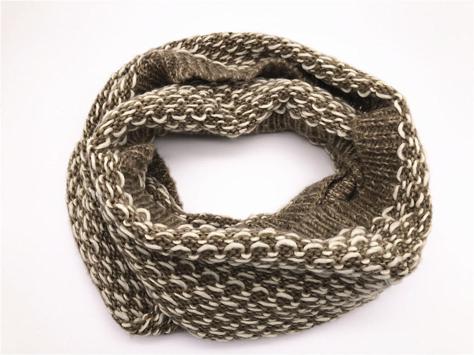 2018 Wholesale OEM Men Jacquard Knitting Snood Neckwear Warm