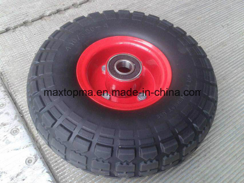 China Maxtop PU Foam Rubber Wheelbarrow Wheel