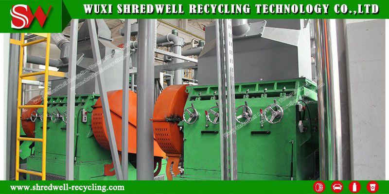 Hot Selling Old Tire Recycling Granulator (RG90)