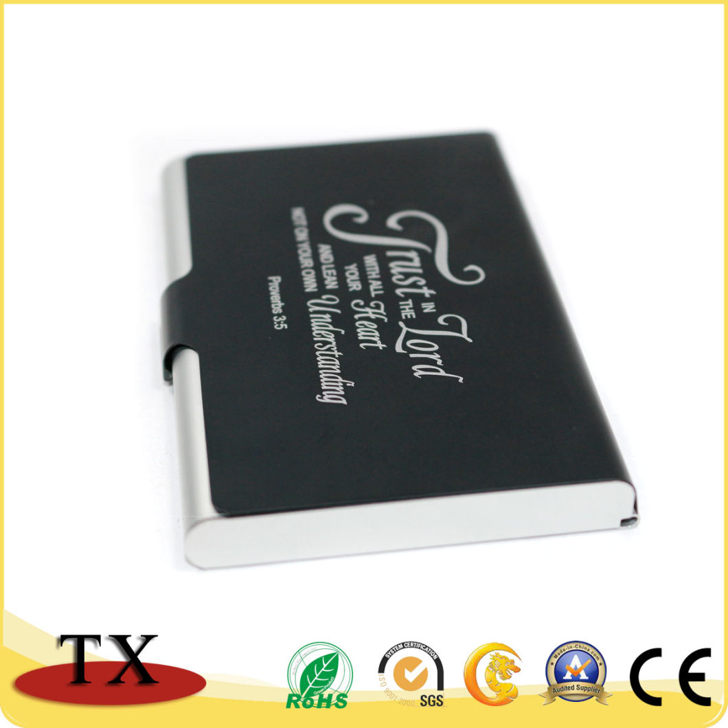 OEM Professional Stainless Steel Business Card Holder Card Case