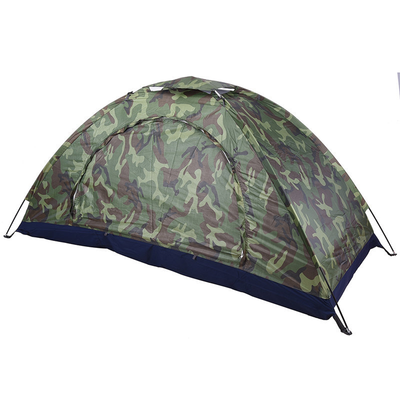 Outdoor Ultralight Camouflage Fishing Tents Portable Single Military Camping Tent