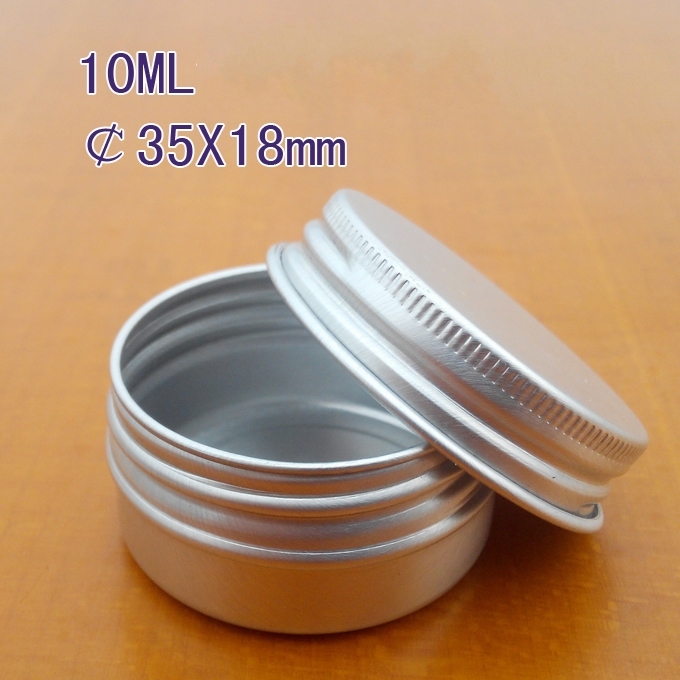 10ml Screw Top Aluminum Jars