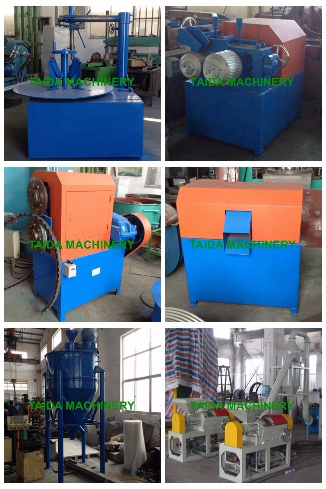 Tyre Recycling Granulator Shredder Tire Cutter Cutting Machine