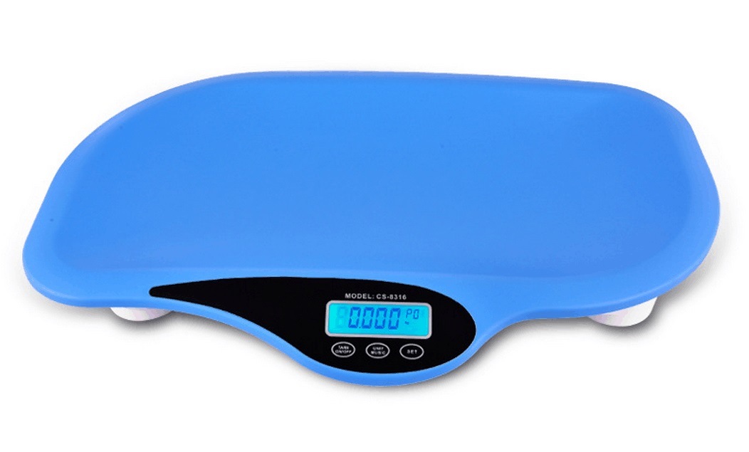 Super Accurate with Tare and Memory Function Digital Baby Scale