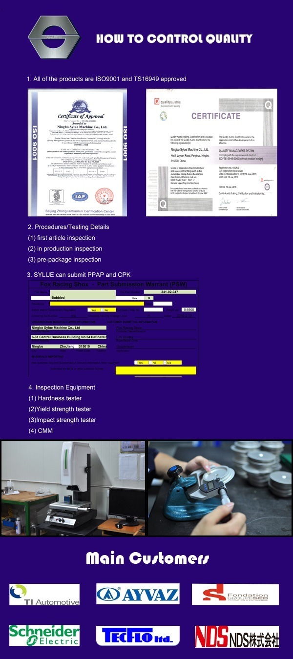 High Precision Aluminum Die Casting Machine Accessories