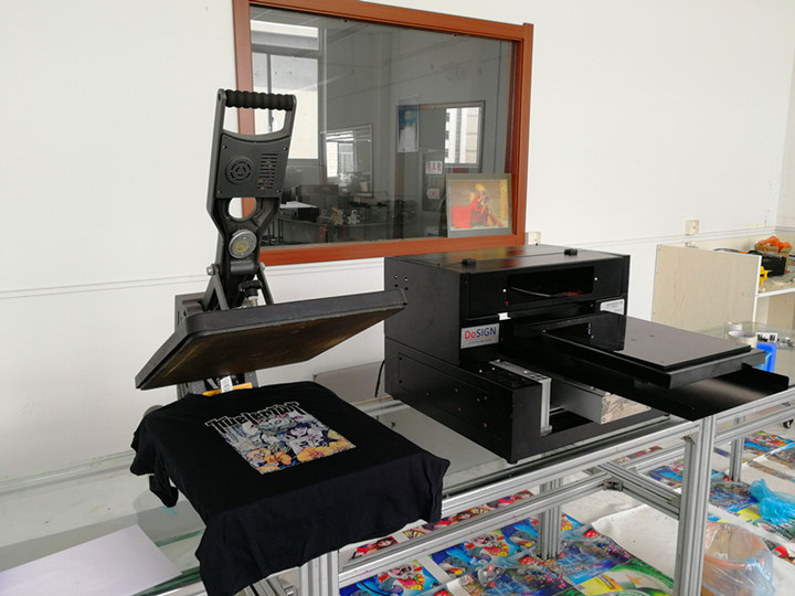 A2 A3 Size Impresora Textil Digital DTG Direct to Garment Printing Machine