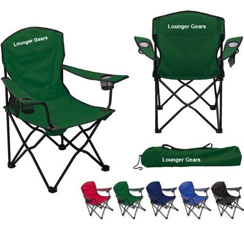Outdoor Camping Beach Chair with Mesh Back Support