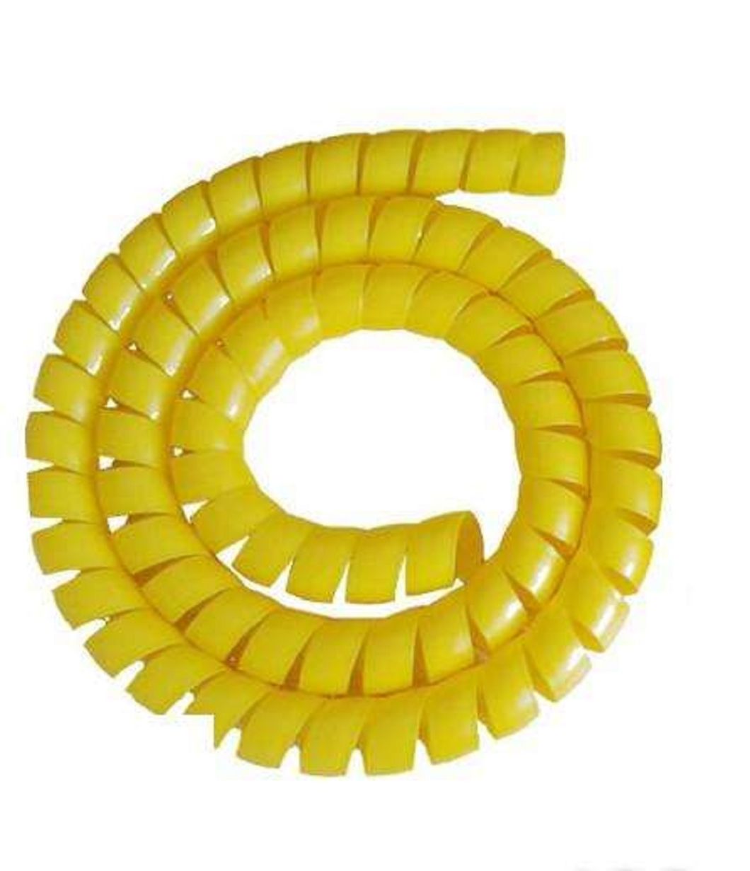 Flexible PP / PE Plastic Spiral Hose Protector for Rubber Hose