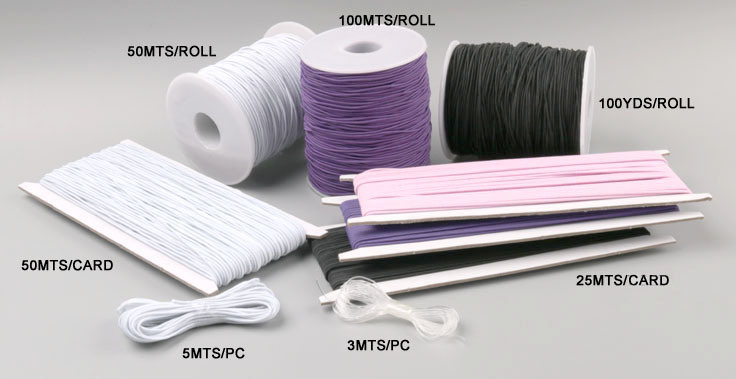 Factory Directly Sell 5mm Elastic Cord