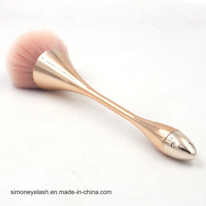 6 Colors Choice Higher Quality Superfine Fiber Plastic Handle Makeup Brush