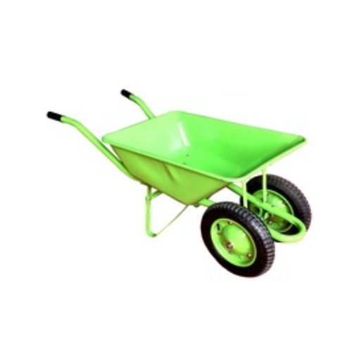 60L Capacity Wheelbarrow with Double Wheels