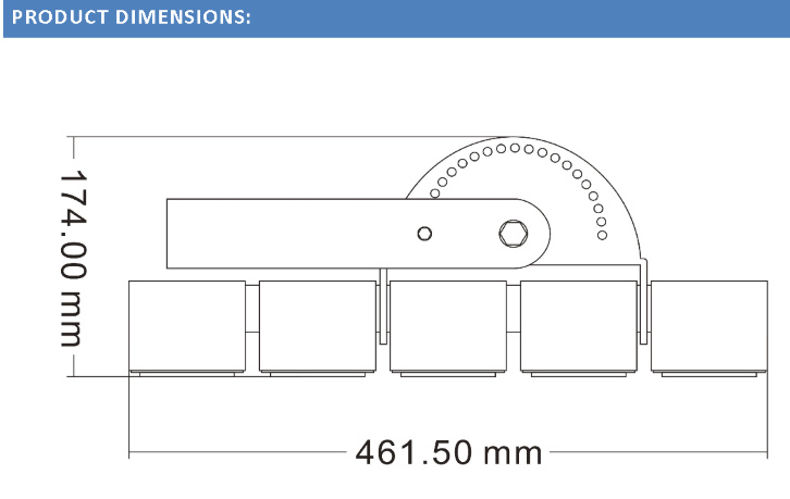 High Quality 300W 400W 500W LED High Mast Lighting