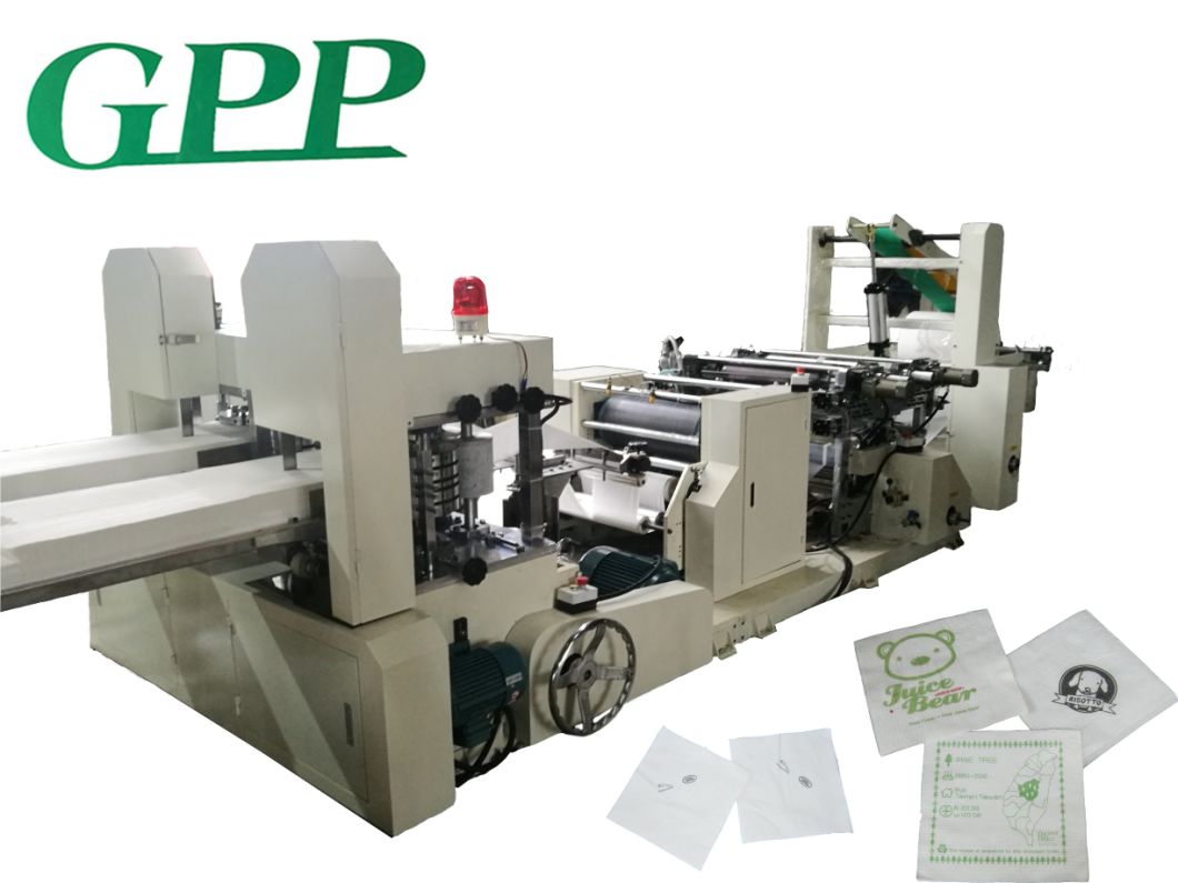 High Speed Printing and Embossing Napkin Paper Machine