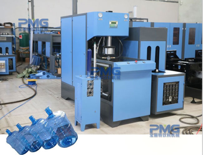 Semi Automatic 5 Gallon Pet Water Bottle Blow Molding Machine