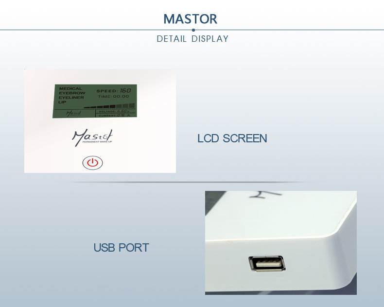 Mastor Mulitifunction Machine Microneedling Permanent Makeup Tattoo Machine