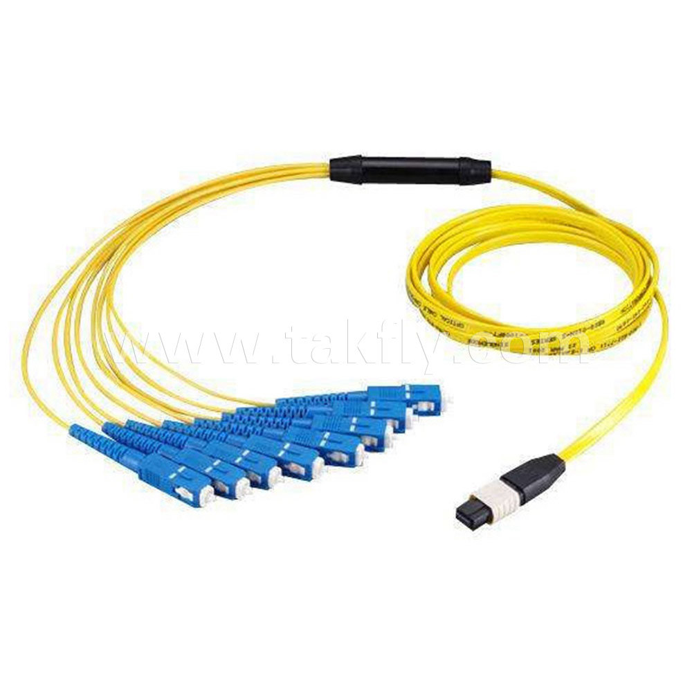 MPO-Sc/LC Fiber Optic Assembly Breakout Fanout Cable Patch Cord