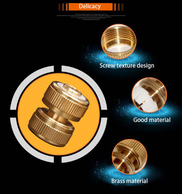 Brass Fittings Coupling1/4