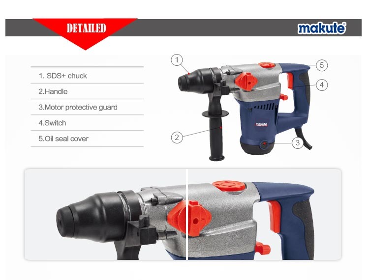 Power Tool 900W 28mm Electric Jack Breaker Demolition Hammer