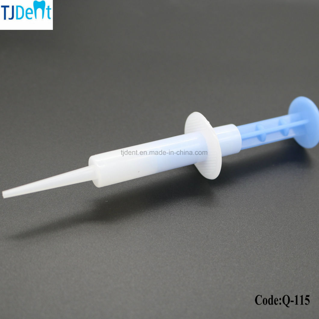Medical Dental Disposable Product Plastic Vacuum 5ml Syringe (Q-115)