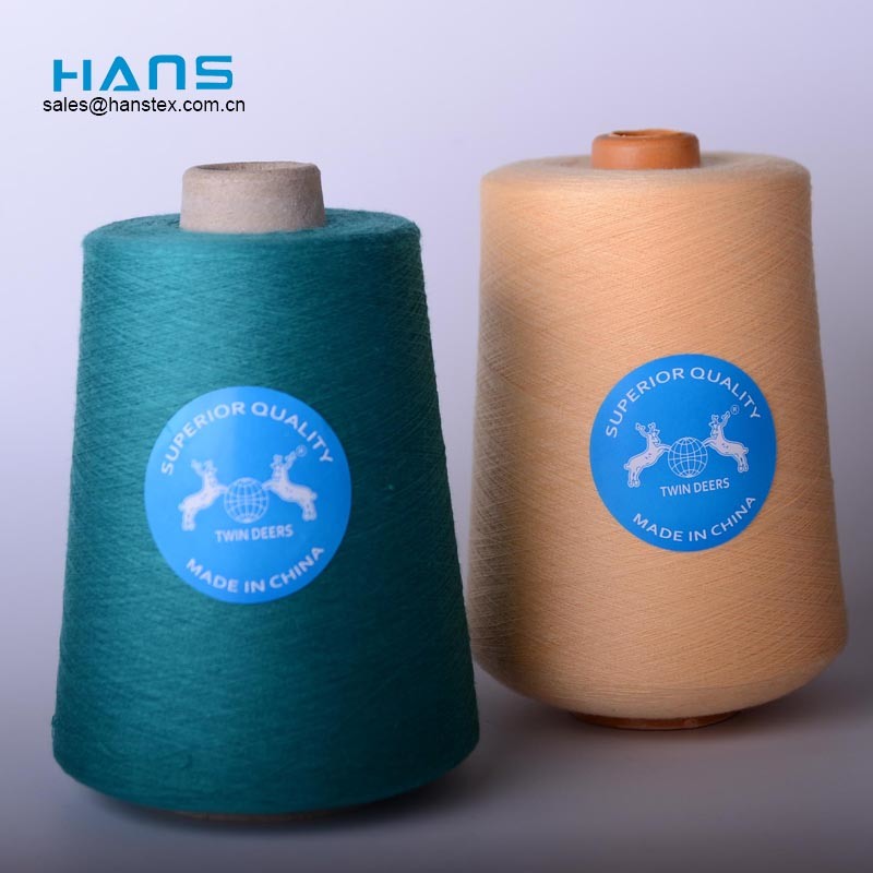 Hans Factory Directly Sell Promotional Spun Polyester Sewing Thread Price