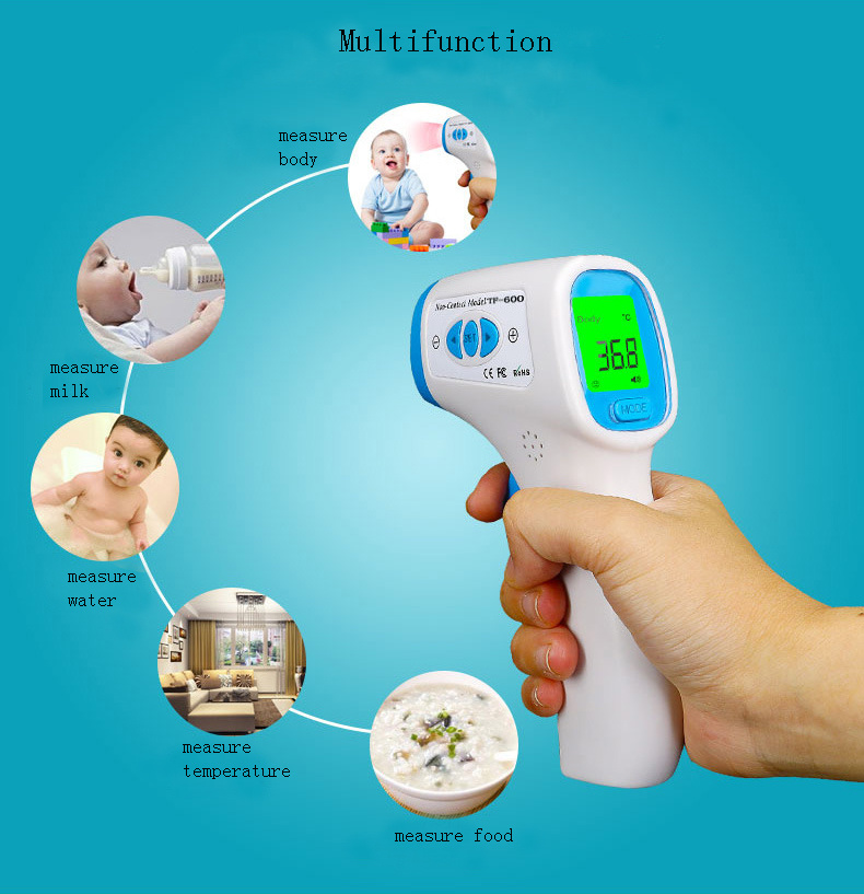 Baby Electronic Thermometer, Waterproof Infrared Ear Thermometer