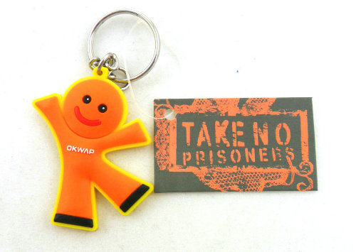 3D Promotion Soft PVC Custom Rubber Keychain