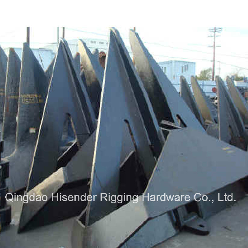 Steel Carbon Hall Anchor Black Painted on The Surface