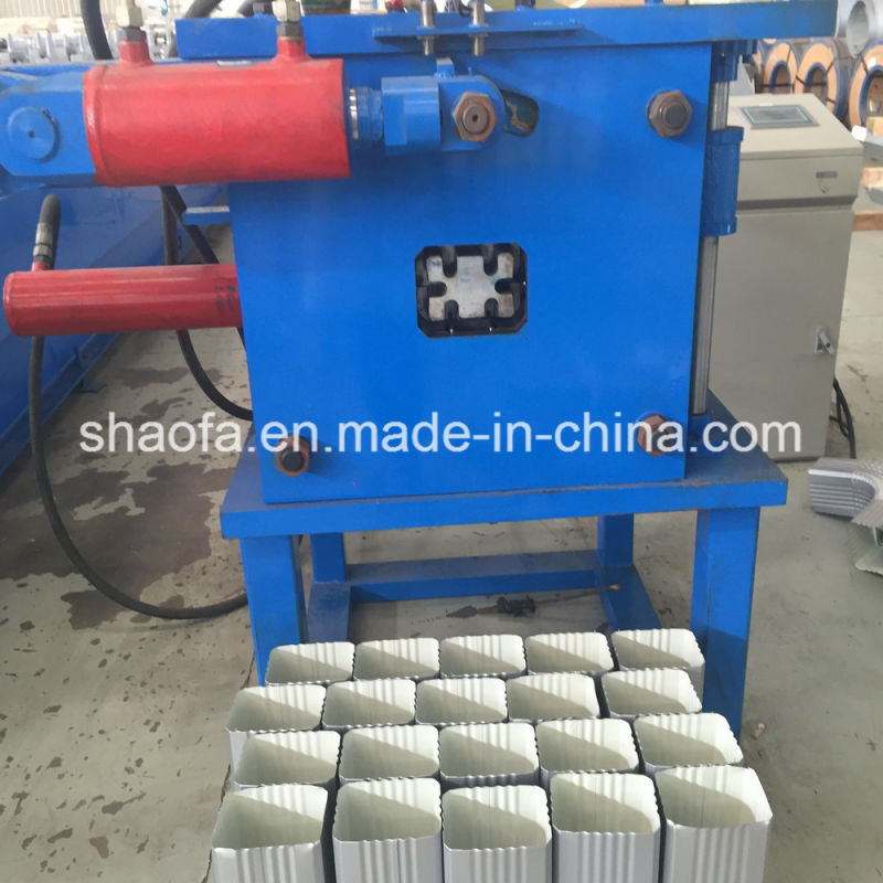 Top Quality Galvanized Shaped Water Tube Roll Forming Machine