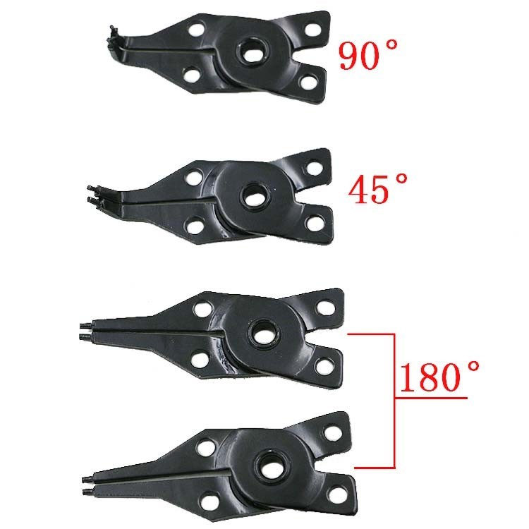 4 in 1 Flexible Head Circlip Plier Snap Ring Pliers Circlip Combination Retaining Clip Hand Tool Set