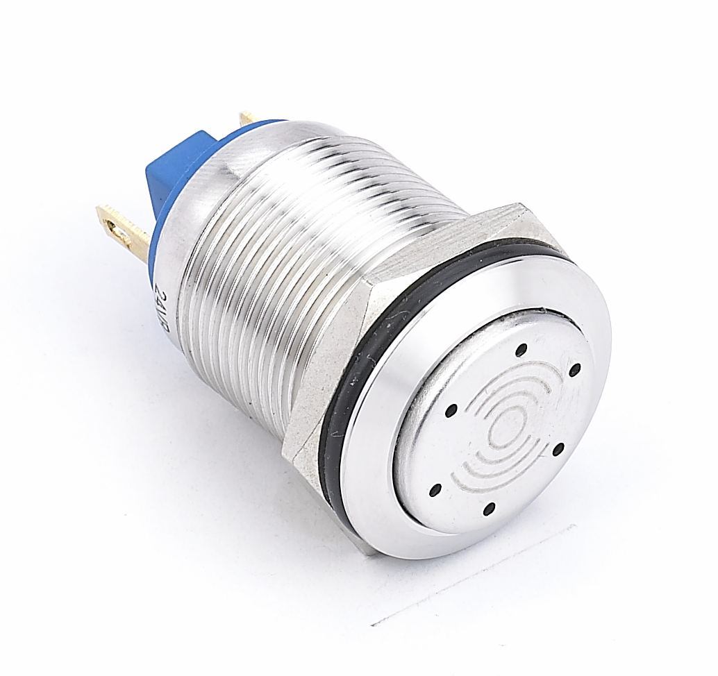 19mm Stainless Steel Metal TUV UL Hban Buzzer