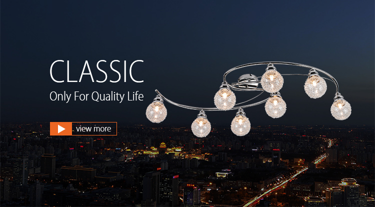 8 Bulbs LED Brilliant Globe Glass Pendant Light Lamp
