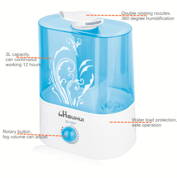 New Arrival Whole Home Humidifier with Twin Nozzle