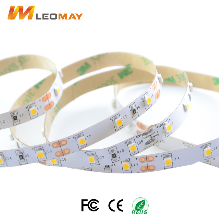 IP20 Super Brightness Dimmable SMD3528 LED Strip 80-90LM/W Decorate Light