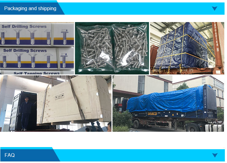 Chinese Fastener Manufacture Hex Head Stainless Steel Machine Screws and Nuts